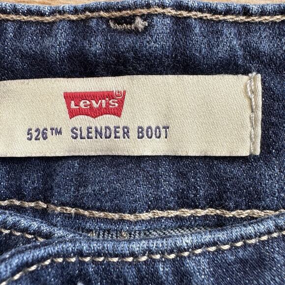 Levi's The Original Jean 526 Slender Bootcut Jeans Size 10M - Picture 12 of 16